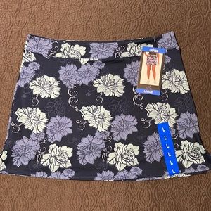 Tranquility by Colorado Clothing Floral Skort Large